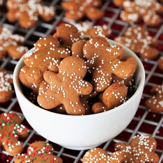 Gingerbread Cookie Bites