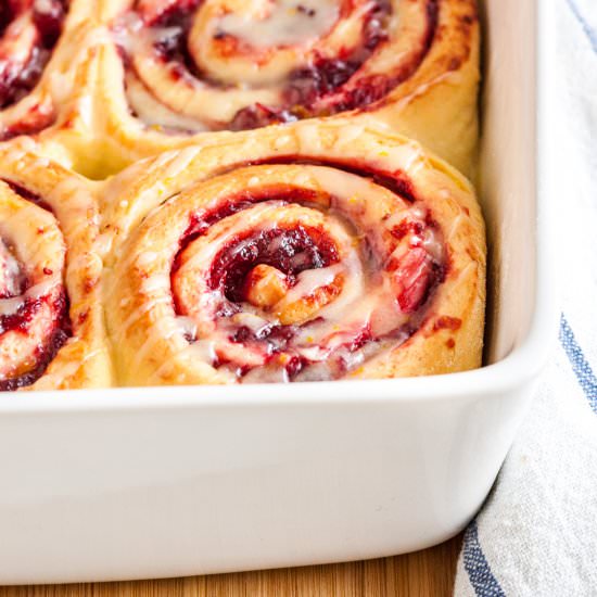 Cranberry Orange Rolls