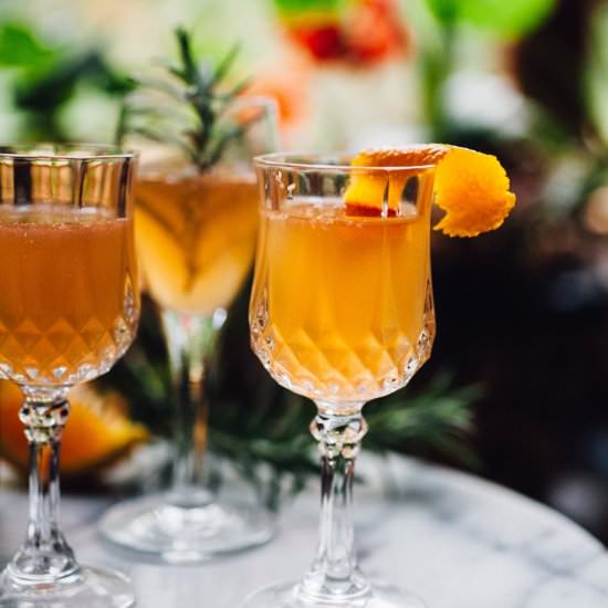 Herbal Holiday Mocktail