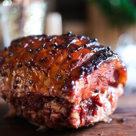Glazed Christmas Ham