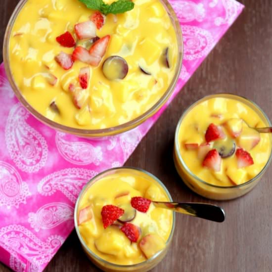 4 Ingredients Fruit Salad