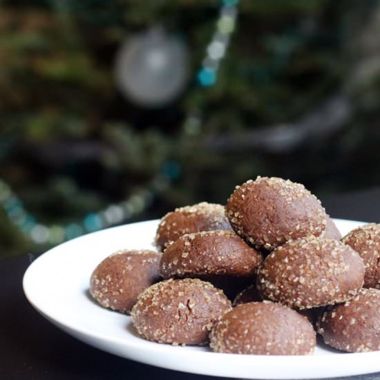 spiced ginger cookies