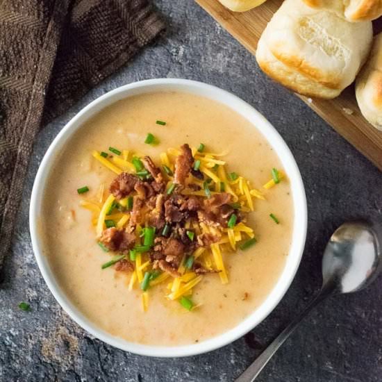 Outrageously Creamy Potato Soup