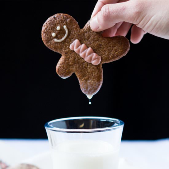 GF & Keto Gingerbread Cookies