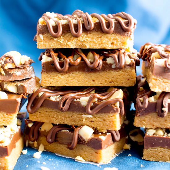Ultimate No Bake Chocolate PB Bars