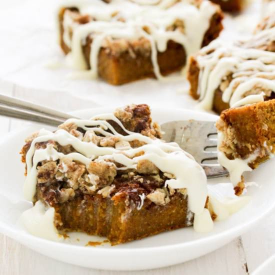 Pumpkin Crumb Coffee Cake
