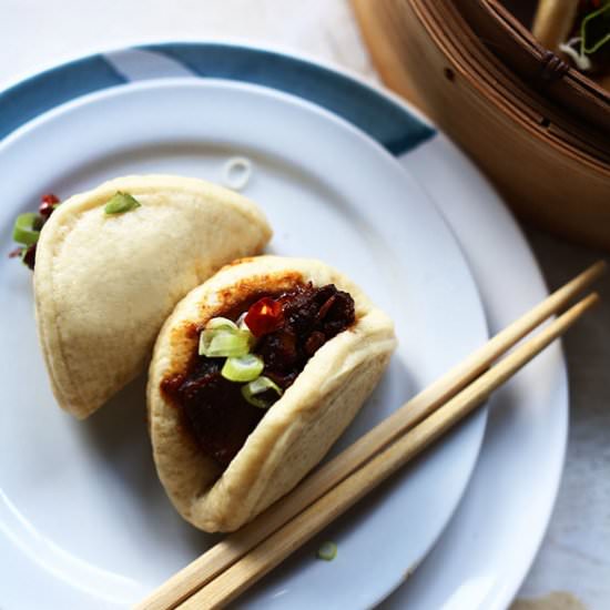 Spicy soy pork