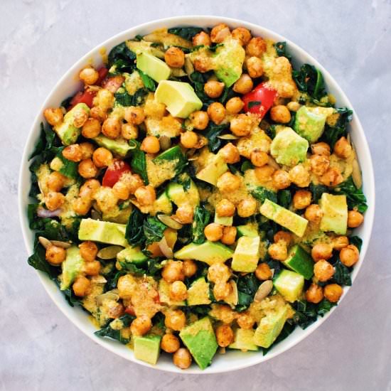 Kale Turmeric Salad