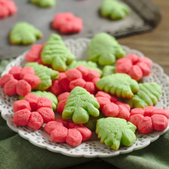 Almond Spritz Cookies
