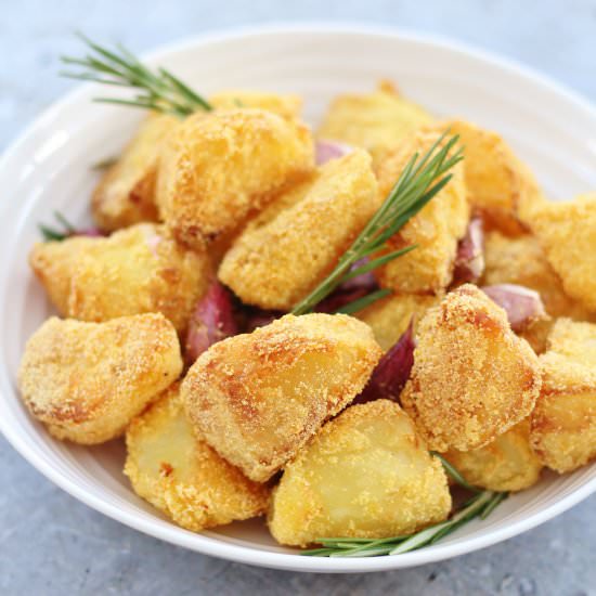 Polenta Roast Potatoes