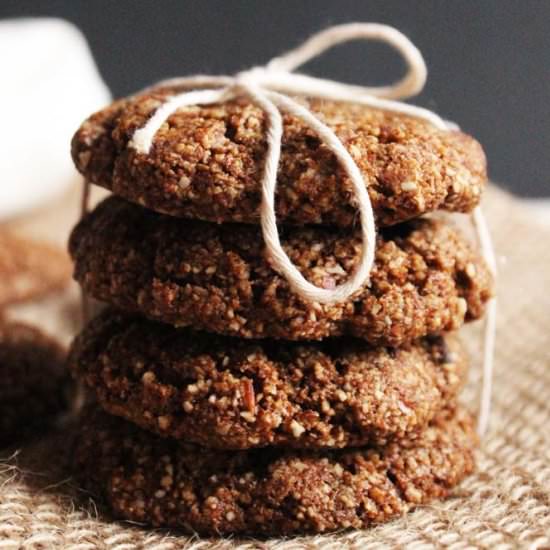Vegan Ginger Molasses Cookies