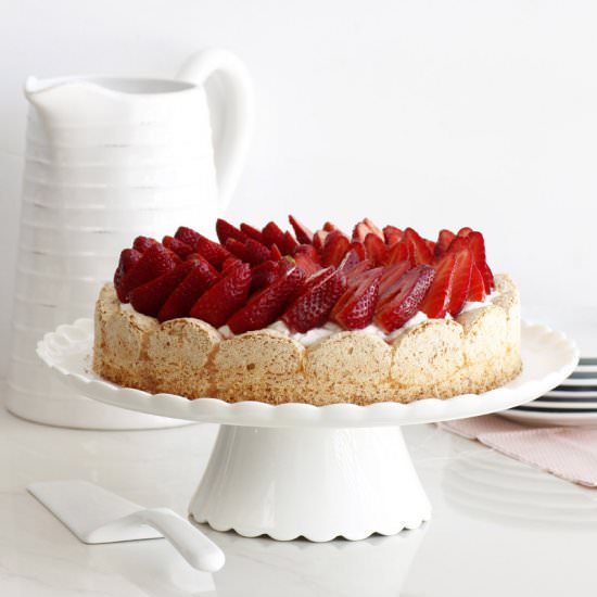 Strawberry and Mascarpone Pie