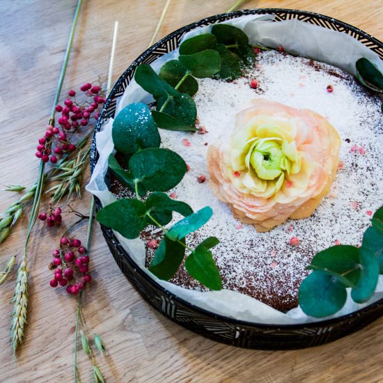 Swedish gingerbread brownie