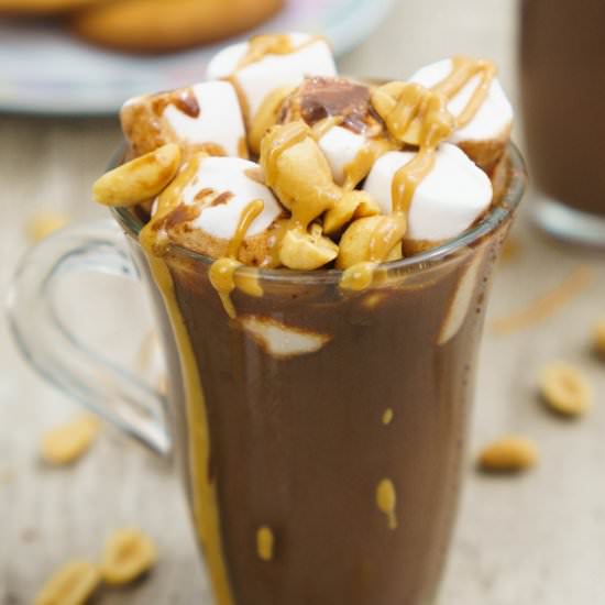 Peanut Butter Hot Chocolate