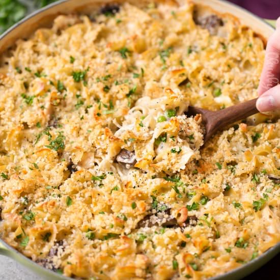 One Pot Chicken Tetrazzini