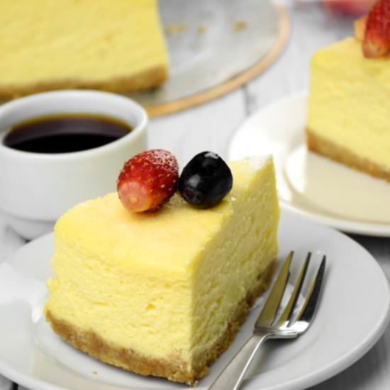 Japanese cheesecake