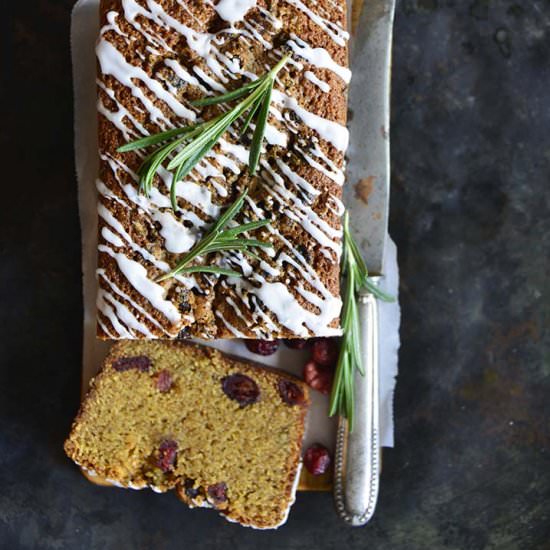 Christmas Morning Cornbread Loaf