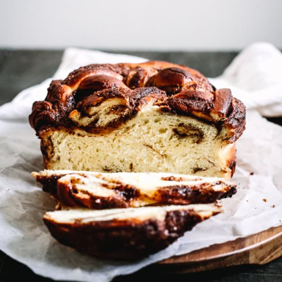 Cinnamon Challah Bread