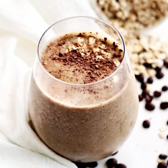 Coffee Banana Oat Smoothie