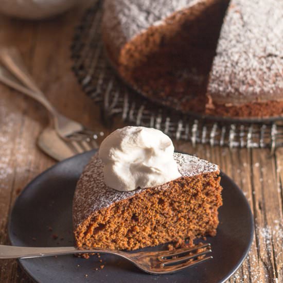 Old Fashioned Gingerbread Cake