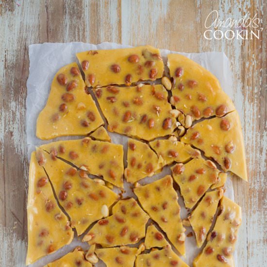 Homemade Peanut Brittle