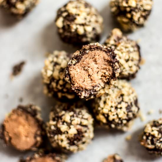 Coconut Rum Truffles