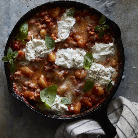 Chicken Parmesan Gnocchi