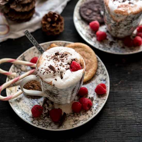 Sugar-free Raspberry Hot Cocoa