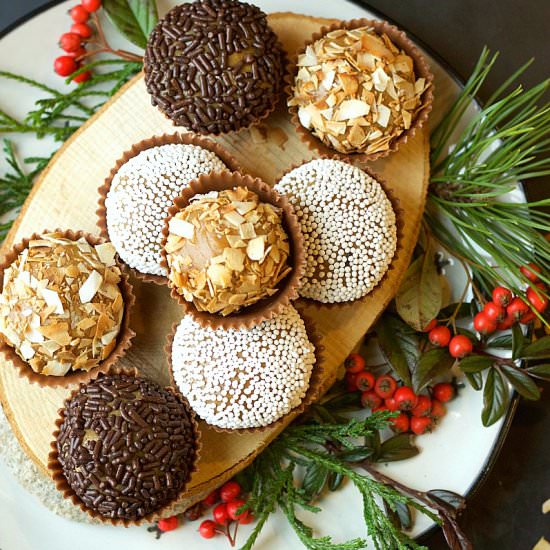 Dulce de Leche Truffles