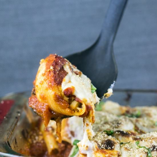 Vegan Stuffed Shells