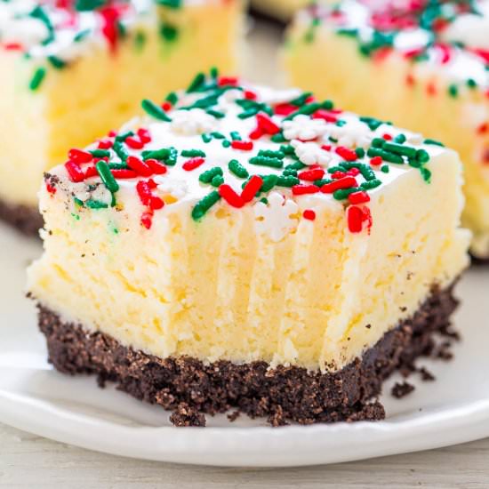 White Chocolate Holiday Fudge