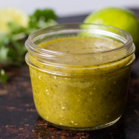 Traeger Smoked Salsa Verde