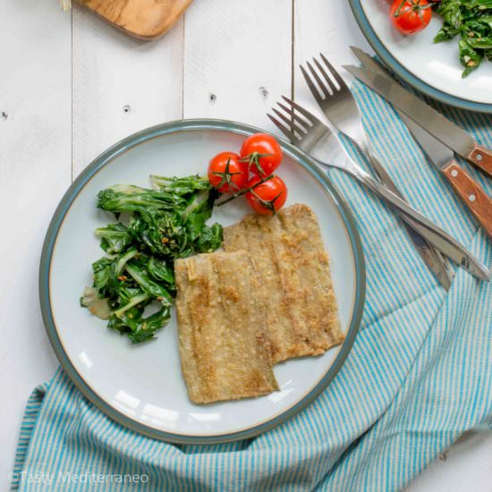 Vegetarian chard fillets