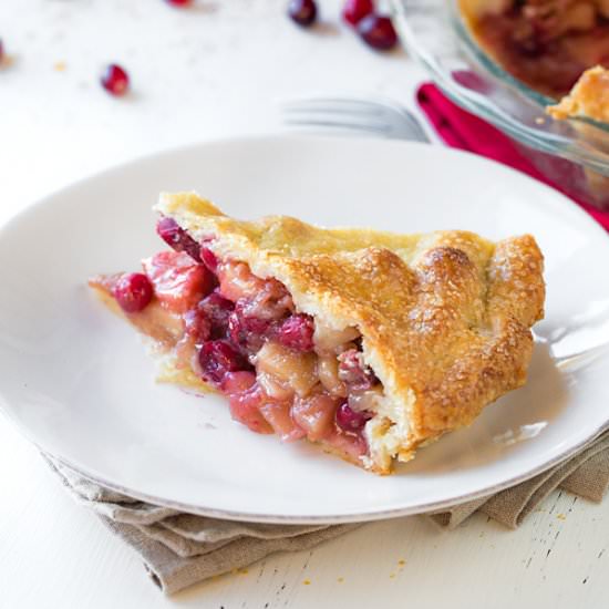Apple Cranberry Pie