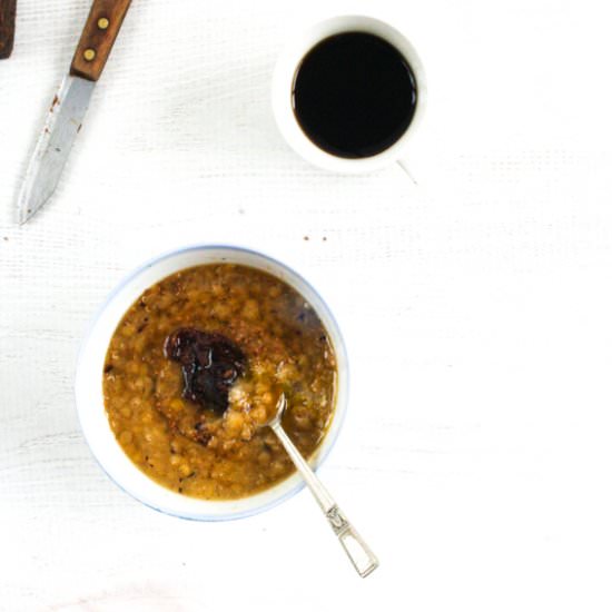 Red Lentil Protein Breakfast