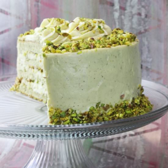 Pistachio cake