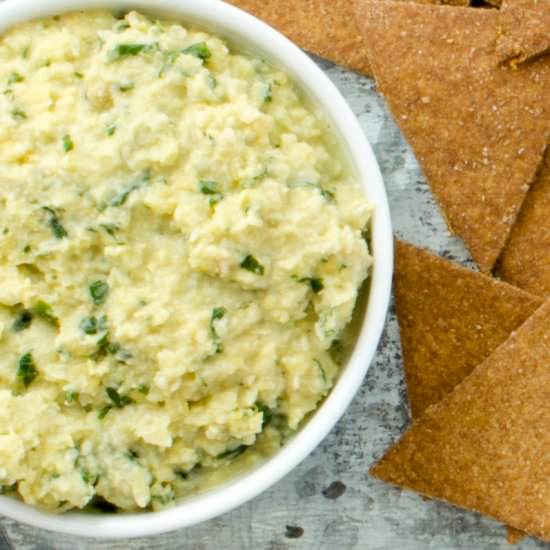 Perfect Basil Hummus