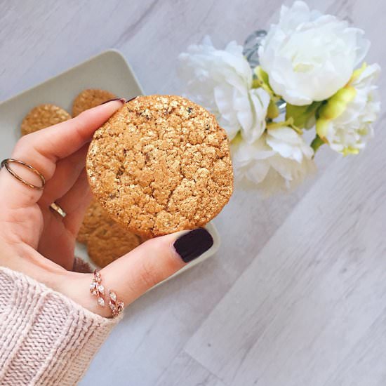 Ginger Raisin Vegan Biscuits