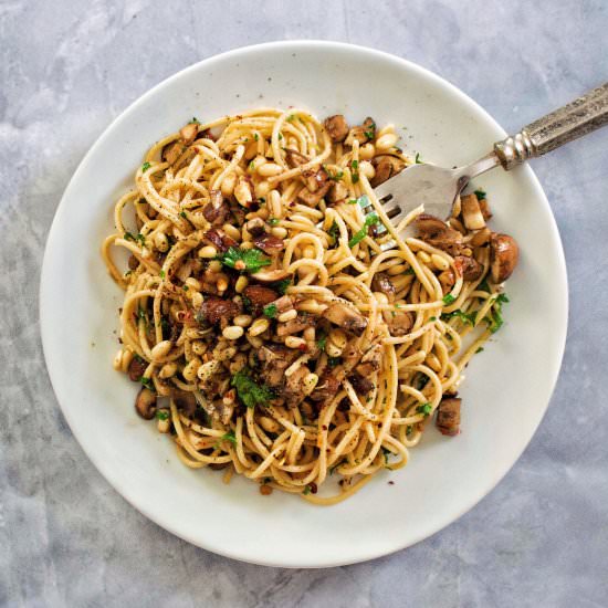 Pasta with Mushrooms