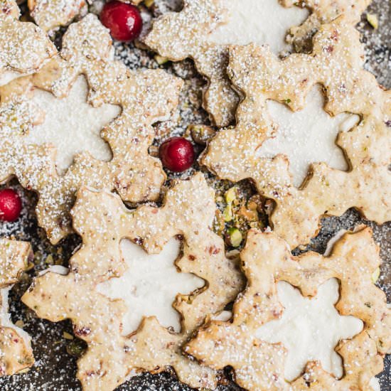 Pistachio Cranberry Cookies