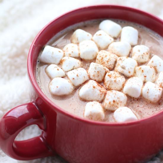 Cinnamon White Hot Chocolate