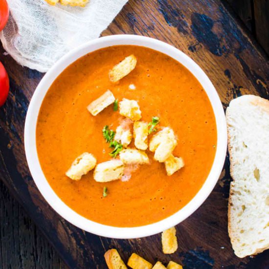 Panera Bread Creamy Tomato Soup