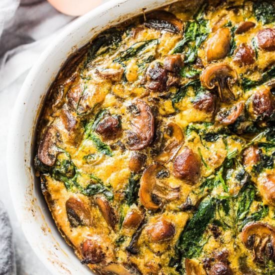 Sausage + Egg Breakfast Bake
