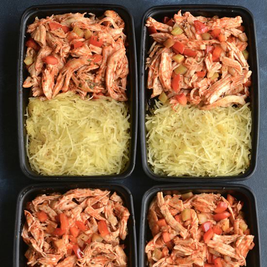 Meal Prep Buffalo Chicken