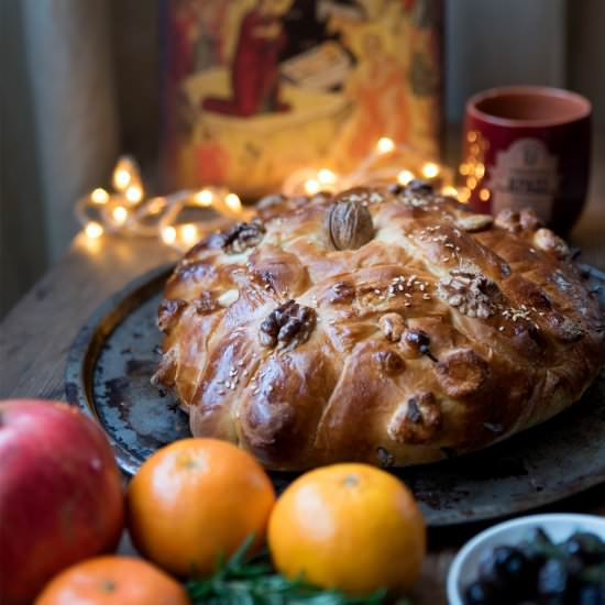 Christopsomo Greek Christmas Bread