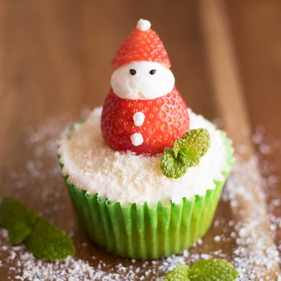Santa Cupcakes