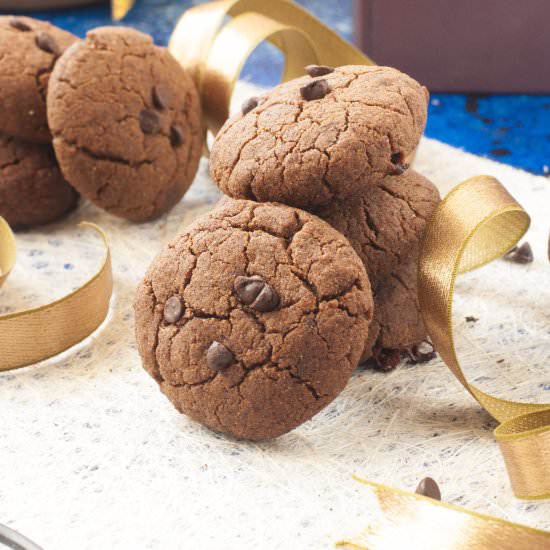Double Chocolate Chip Millet Cookie