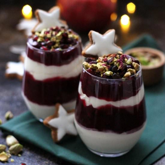 Pomegranate Parfaits