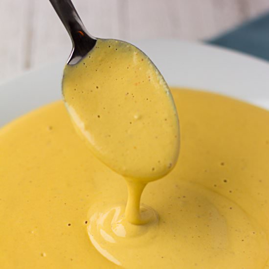 Easy Vegan Nacho Cheese Sauce