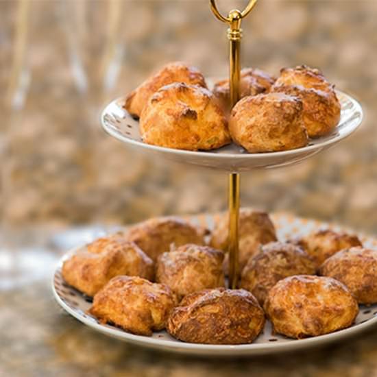 Crunchy Cheese Gougeres